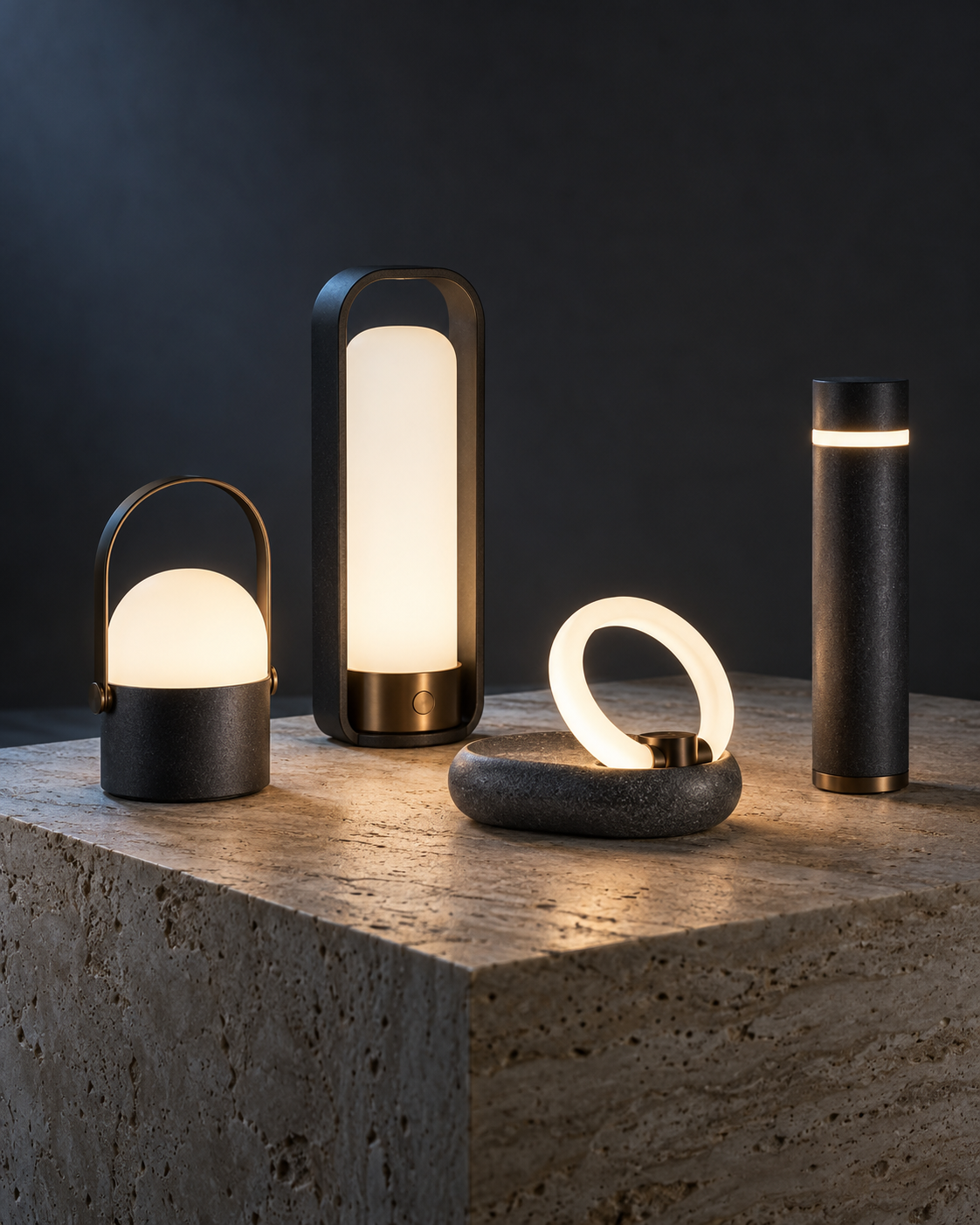 Ember portable lighting collection
