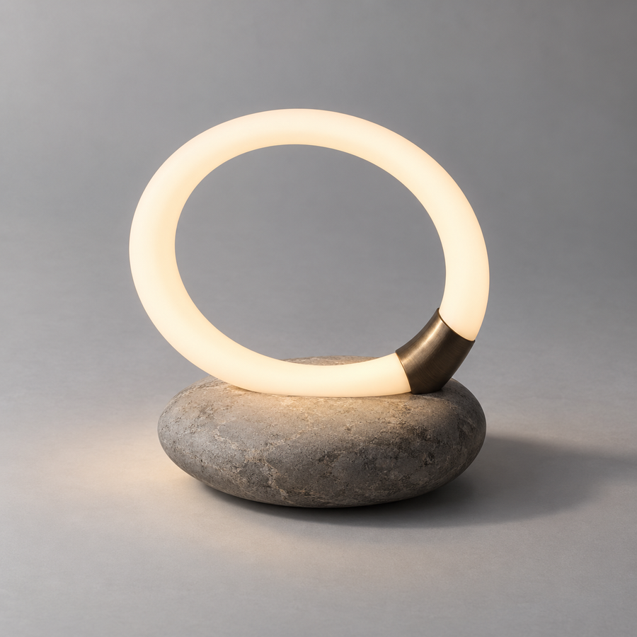 Drift Halo Lamp three-quarter studio view