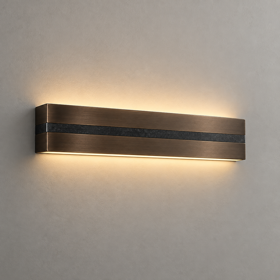 Hearthline Wall Light complete studio view