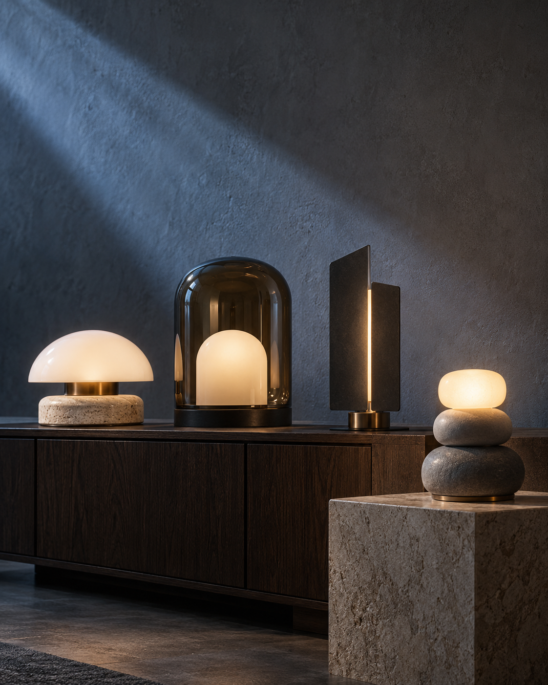 Halo table lighting collection